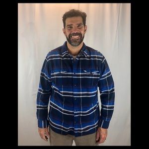 The North Face Plaid Button Down Shirt Size XL